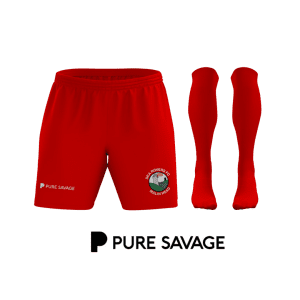 Sea Rovers FC Red Shorts & Socks