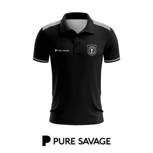 Carndonagh FC Black Polo Top