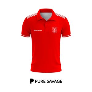 Carndonagh FC Red Polo Top