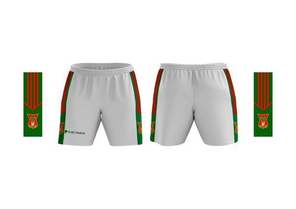 Carndonagh GAA White Shorts - Image 2
