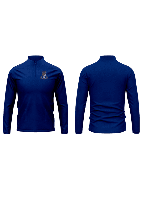 Carndonagh Community School All Navy QTR Zip - Image 2