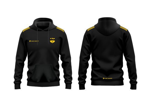 Glengad United FC Black Hoodie - Image 2