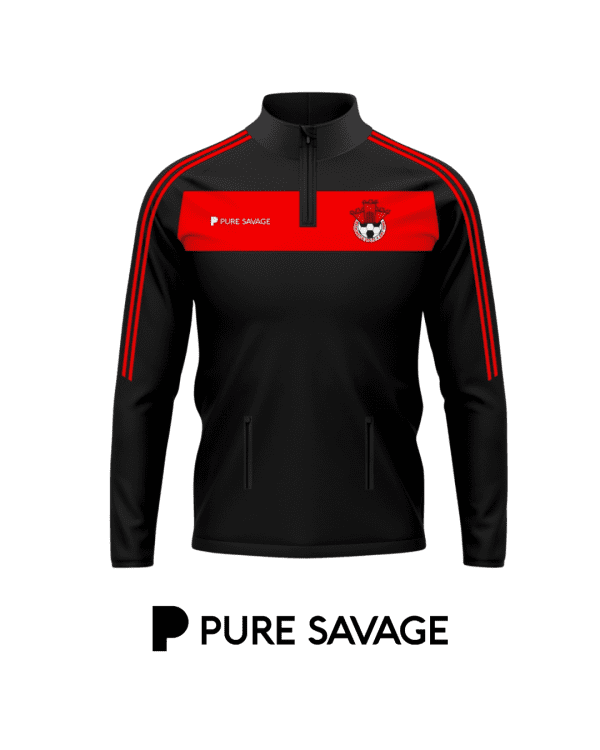 Redcastle United FC Qtr Zip Design 3