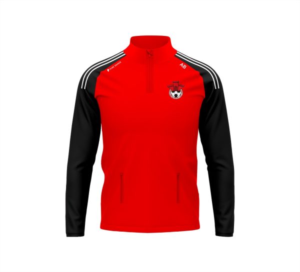 Redcastle United FC Qtr Zip Design 4 - Image 2