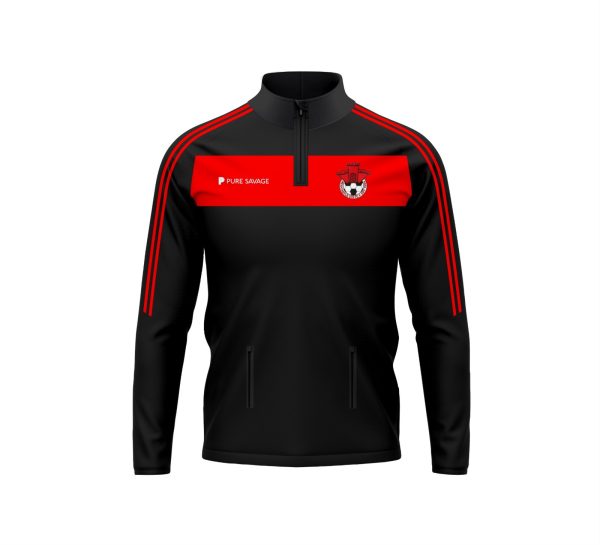 Redcastle United FC Qtr Zip Design 3 - Image 2