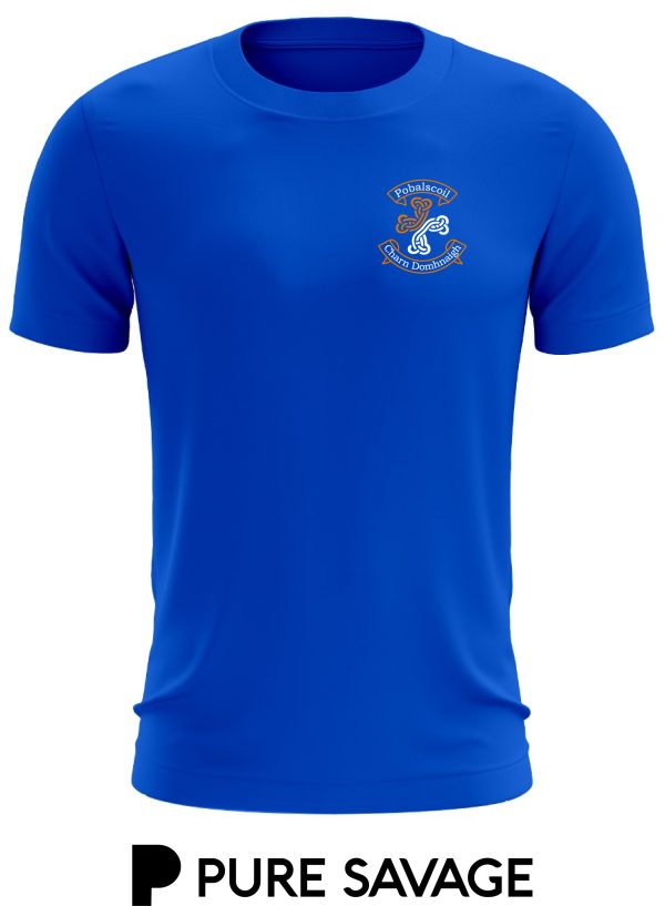 Carndonagh Community School T-Shirt With Crest - Image 4